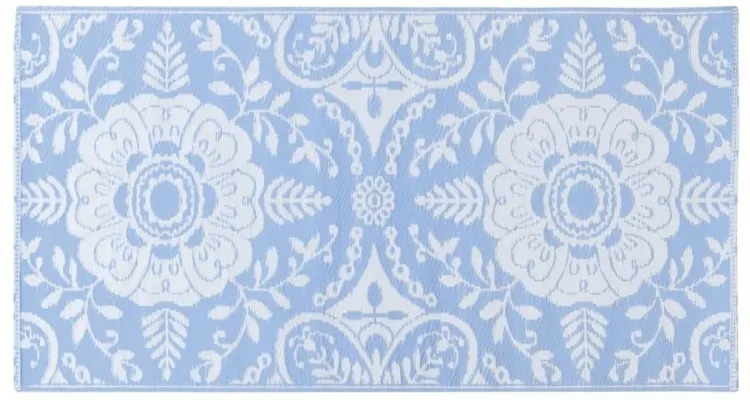 Covor de exterior, bleu, 160x230 cm, pp