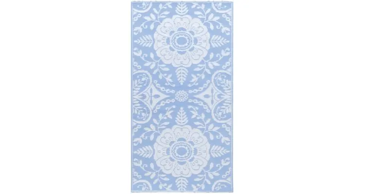 Covor de exterior, bleu, 160x230 cm, pp — imaginea 3