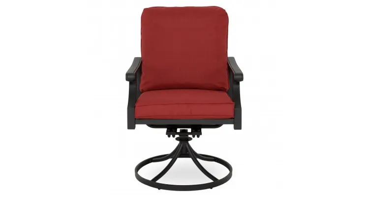 Set mobilier BRAXTON terasa si gradina, 4 scaune rotative si masa — imaginea 5
