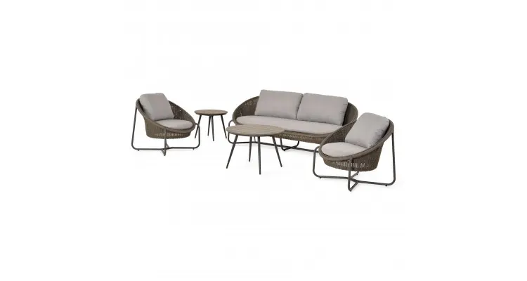 Set mobilier SUN terasa si gradina, 2 fotolii, canapea si 2 masute — imaginea 3