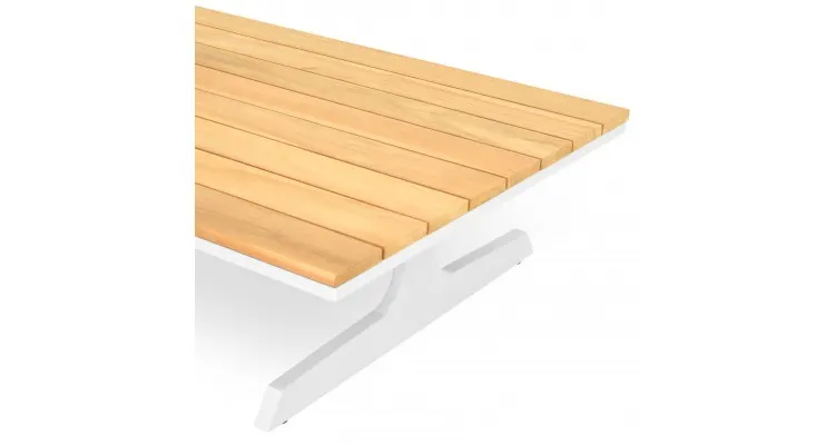 Masuta cafea dreptunghiulara pentru exterior, Play, L.120 x l.75 x H.30 cm — imaginea 2