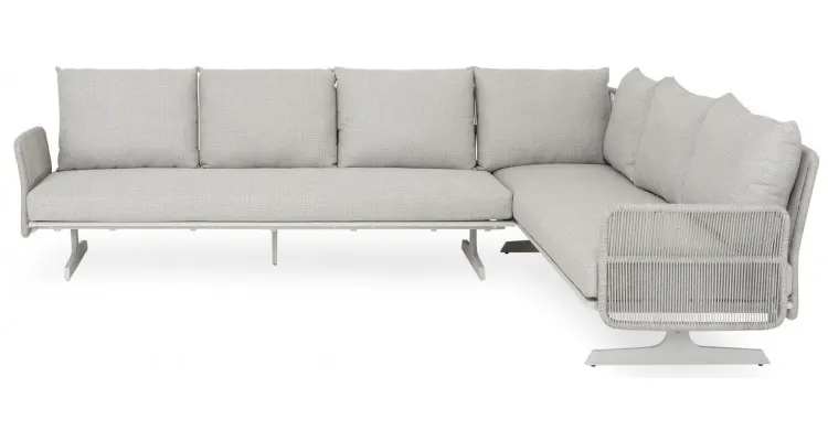 Canapea de gradina, coltar exterior PLAY, L.300 x l.225 x H.75 cm