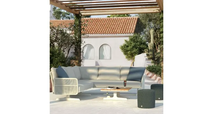 Set mobilier gradina PLAY, coltar si masuta, L.120 x l.75 x H.30 cm — imaginea 2