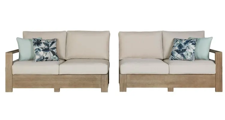 Set mobilier terasa si gradina, coltar si 2 masute — imaginea 3