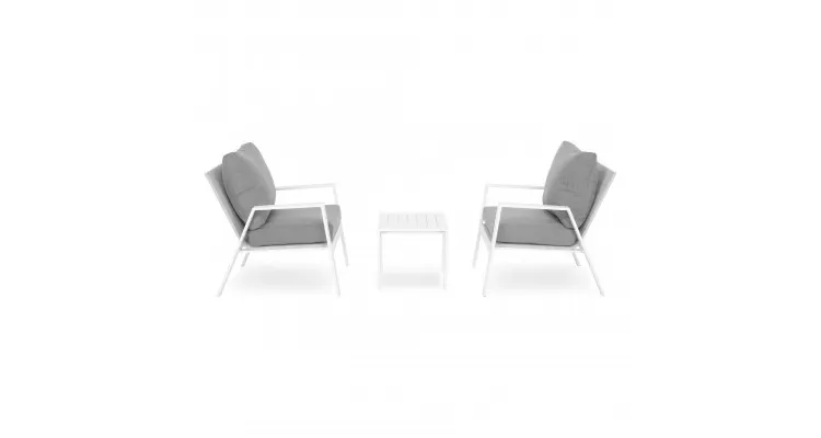 Set mobilier CORIA terasa si gradina, 2 fotolii si masuta — imaginea 2