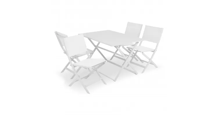 Set mobilier BREEZE terasa si gradina, 4 scaune si masa — imaginea 3