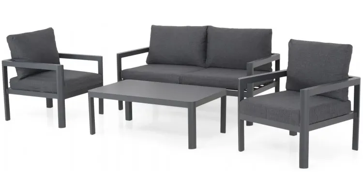 Set mobilier COSITO terasa si gradina, 2 fotolii, canapea si masuta — imaginea 4