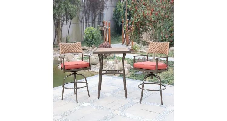 Set mobilier BRIACA terasa si gradina, 2 scaune si masa — imaginea 2