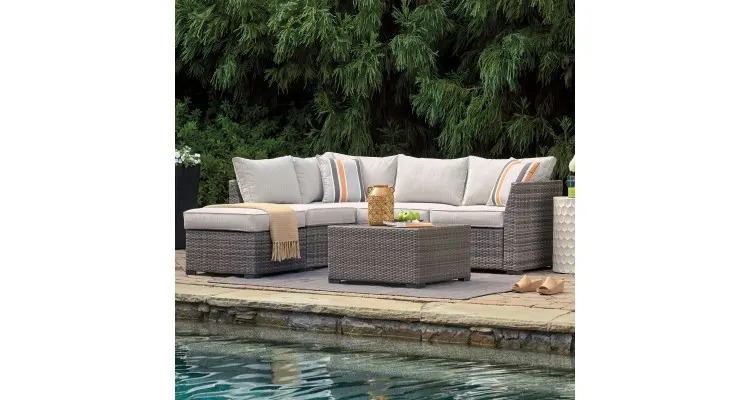 Set mobilier CHERRY POINT terasa si gradina, coltar si masuta — imaginea 2