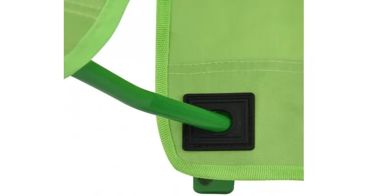 Scaune de gradina pentru copii, 2 buc., verde, material textil — imaginea 5