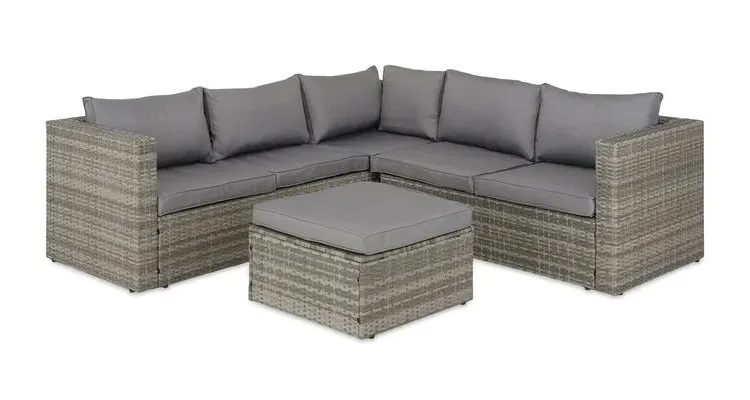 Set mobilier BORELLO terasa si gradina, coltar 3 piese — imaginea 4