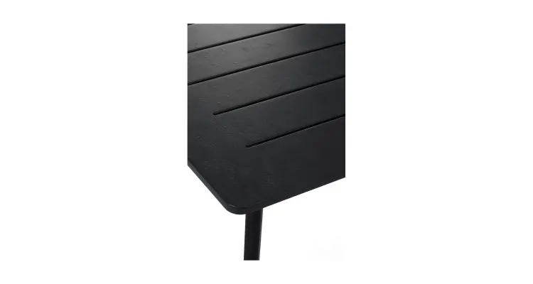 Masa de gradina Metalea, Keter, negru — imaginea 2