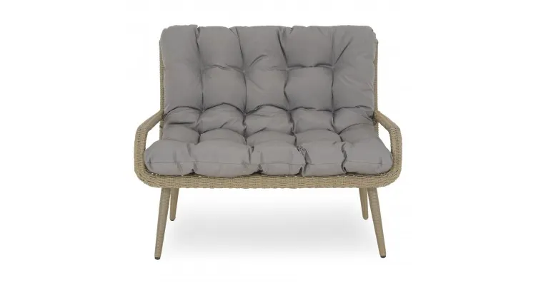 Set mobilier VERACRUZ terasa/gradina, 2 fotolii, canapea, 2 masute — imaginea 4
