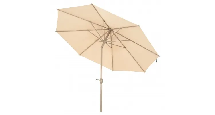 Umbrela rotunda CALPE, D.300cm, bej — imaginea 2