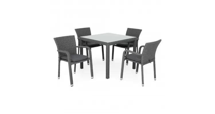 Scaun HORECA, gri antracit — imaginea 2
