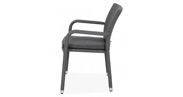 Scaun HORECA, gri antracit — imaginea 4