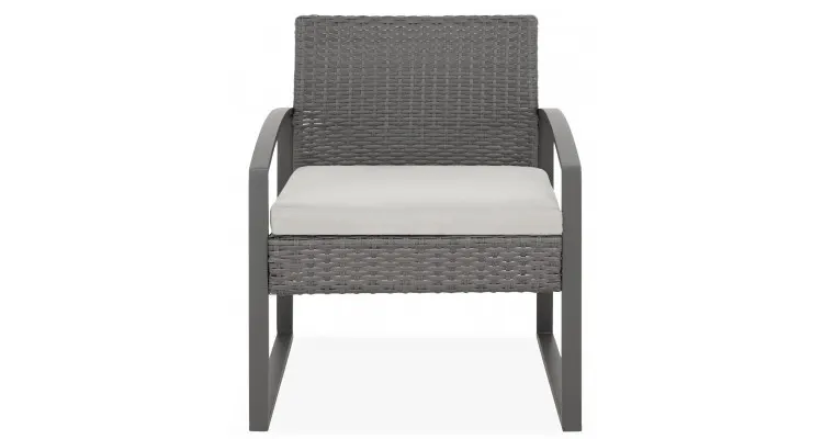 Set mobilier BREDA terasa si gradina, canapea 2 locuri, 2 fotolii si masuta — imaginea 5