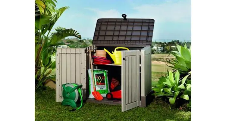 Dulap gradina pubele MIDI CRT Bej Maro Keter 249440 — imaginea 3