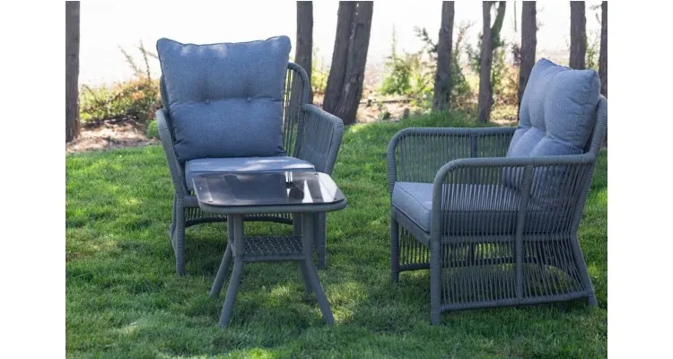 Set mobilier de gradina premium, Bury Balcony, rope — imaginea 2