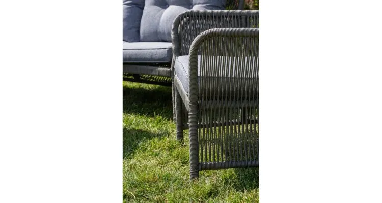 Set mobilier de gradina premium, Bury, ratan sintetic — imaginea 5