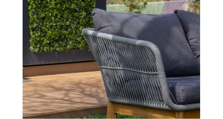 Set mobilier premium de gradina, Paris, lemn — imaginea 5