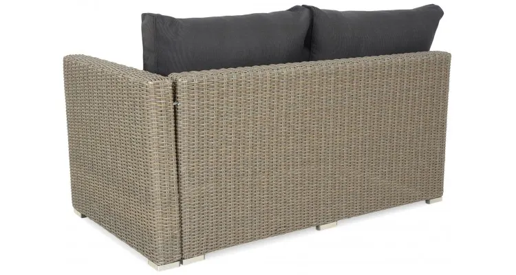 Coltar 3 piese CASABOA lungime 213 210 latime 74 inaltime 64 natur cu gri — imaginea 2