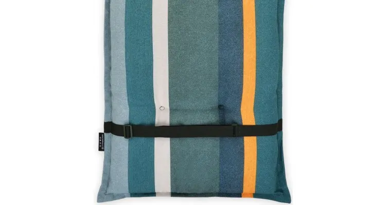 Perna scaun cu spatar STRIPE GREEN, 50x105cm — imaginea 3