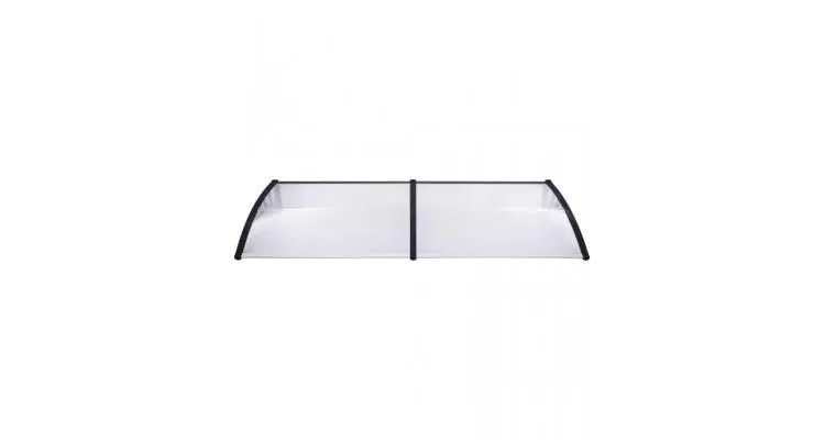 Copertina de usa, negru si transparent, 240 x 80 cm, pc — imaginea 2