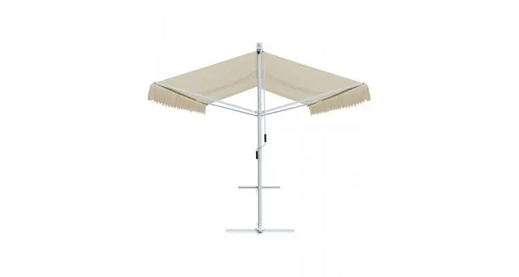 Copertina cu structura independenta, crem, 600 x 300 cm — imaginea 3