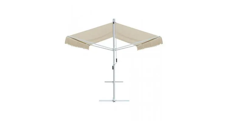 Copertina cu structura independenta, crem, 500 x 300 cm — imaginea 3