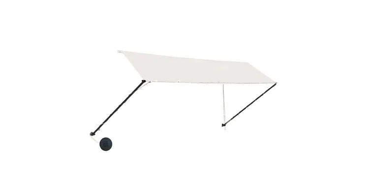 Copertina retractabila cu led, crem, 350 x 150 cm — imaginea 3