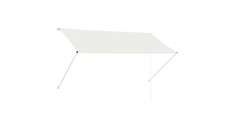 Copertina retractabila, crem, 250 x 150 cm