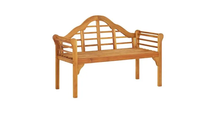 Banca de gradina, 125 cm, lemn masiv de acacia