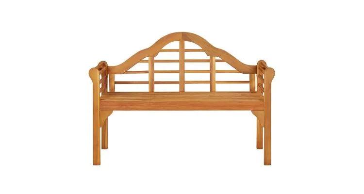 Banca de gradina, 125 cm, lemn masiv de acacia — imaginea 2