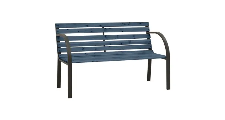 Banca copii de gradina, gri, 81 cm, lemn de brad chinezesc