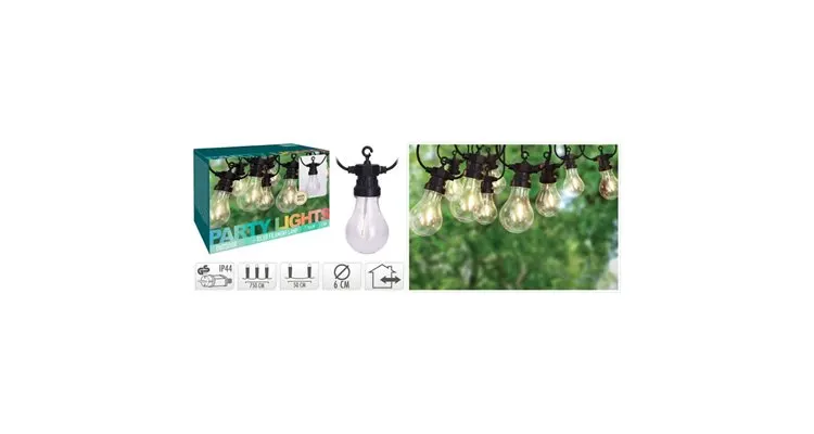 Progarden instalatie de lumini pentru gradina, 10 lampi cu led, 24 v