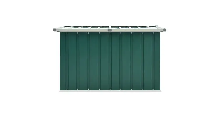 Lada de depozitare pentru gradina, verde, 109 x 67 x 65 cm — imaginea 2