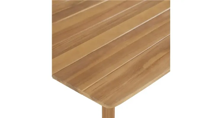 Set mobilier de exterior, 5 piese, lemn masiv de acacia — imaginea 5