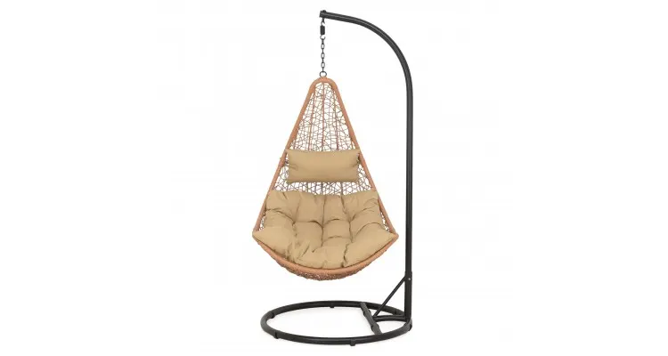 Balansoar de gradina bej New Carousel — imaginea 3