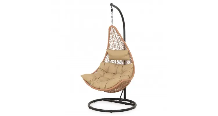 Balansoar de gradina bej New Carousel — imaginea 4
