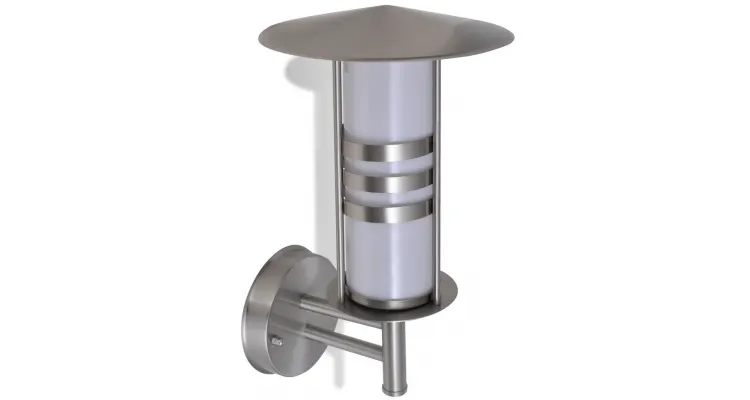 Lampa perete din otel inoxidabil forma Pagoda