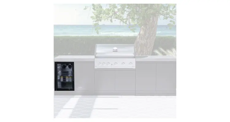 Frigider pentru modul bucatarie de exterior Grandhall K01000319A — imaginea 2