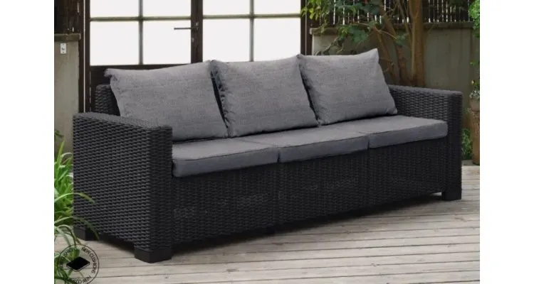 Canapea de gradina cu 3 locuri California, Keter — imaginea 2