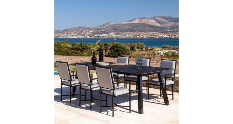 Set mobilier terasă/grădină, 2 scaune Evie — imaginea 2