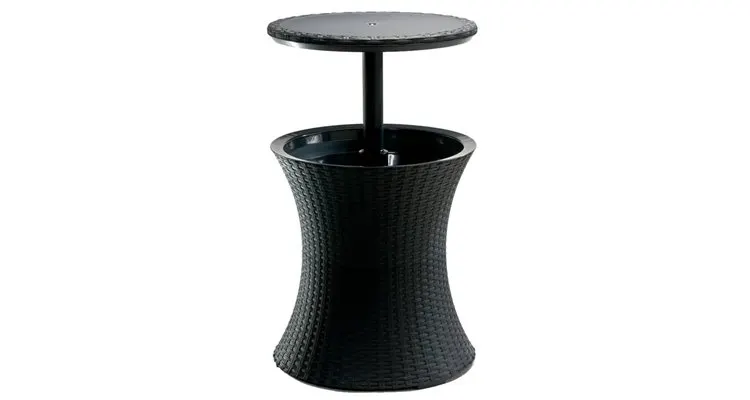 Keter bar cu racitor pacific rattan, antracit, 203835