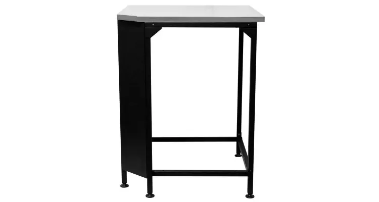 Modul bucatarie de exterior pentru colt cu blat de lucru din inox Cozze negru 90x60x90 cm 90531 — imaginea 3