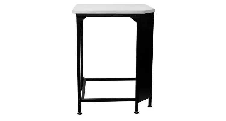 Modul bucatarie de exterior pentru colt cu blat de lucru din inox Cozze negru 90x60x90 cm 90531 — imaginea 4