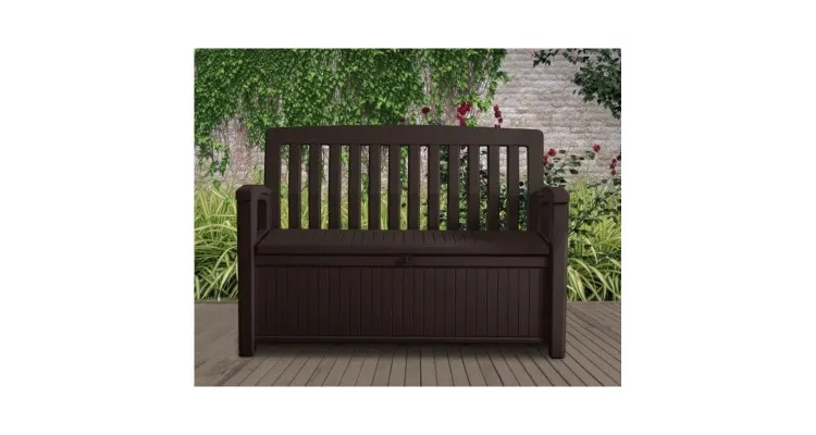 Banca de gradina, Patio Keter, Maro inchis 227 L — imaginea 4