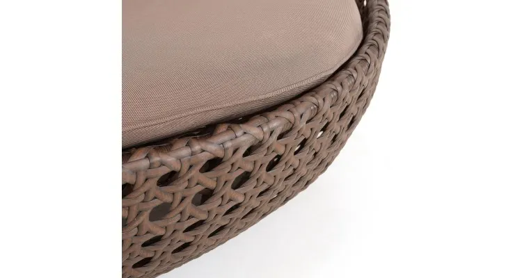 Pat de zi RESORT lungime 165 latime 165 inaltime 70 maro maro ATC Furniture 0400 — imaginea 4