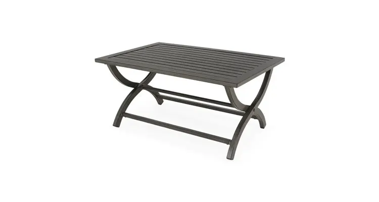Masuta cafea BRIDGEMAN lungime 106.7 latime 71.1 inaltime 50.8 negru